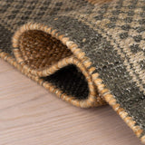 dash albert poppy da2743 sage green woven flatwoven polyester rug