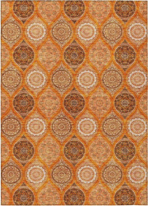 addison chantille acn976 orange rug