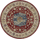 dynamic ancient garden 57559 1464 red rug
