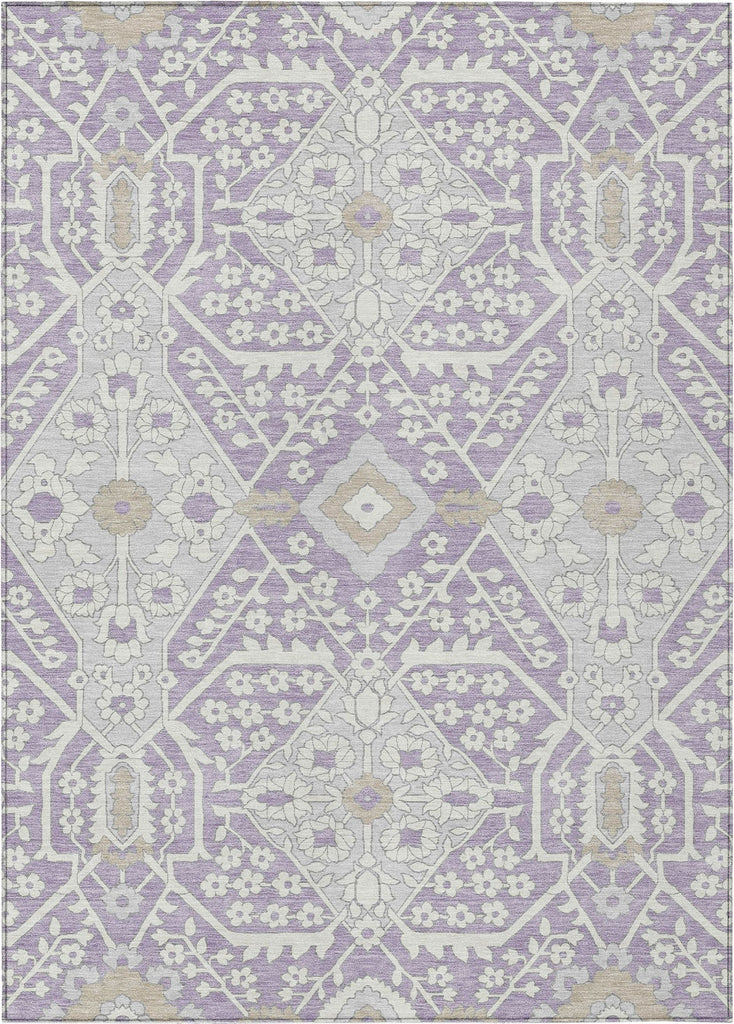 addison chantille acn863 lavender rug