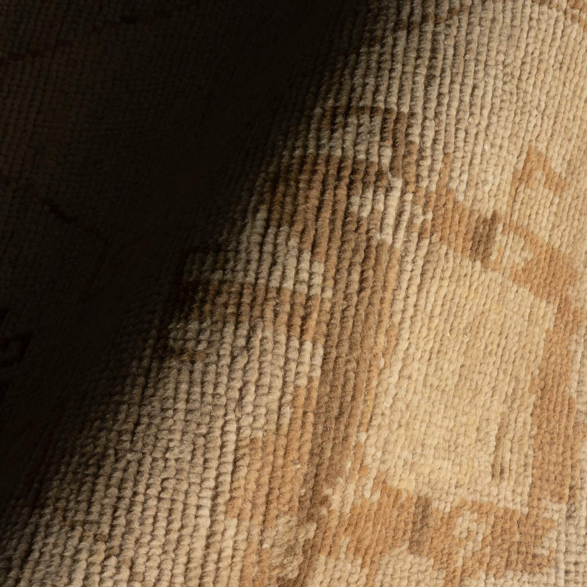 dash albert tamalia da2543 beige hand knotted wool rug