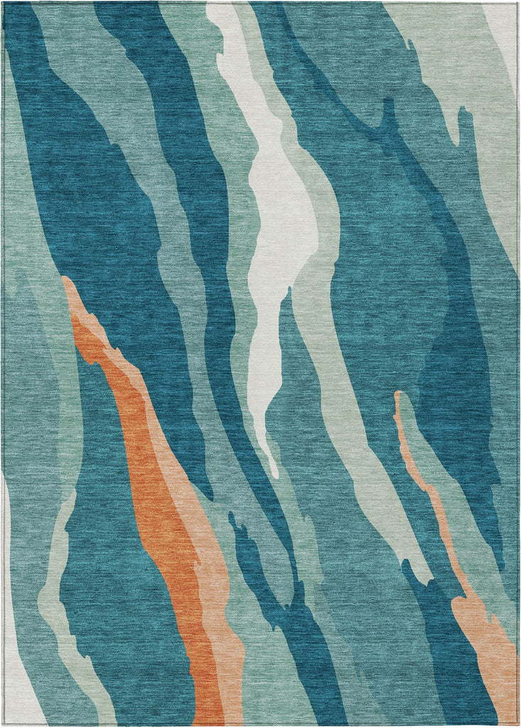 addison chantille acn1047 teal rug