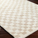 surya damier dmi 2303 ivory rug