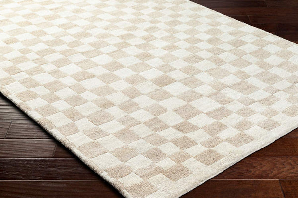 surya damier dmi 2303 ivory rug
