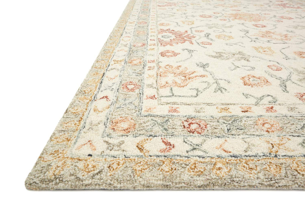 loloi rugs norabel nor 03 ivory rust rug