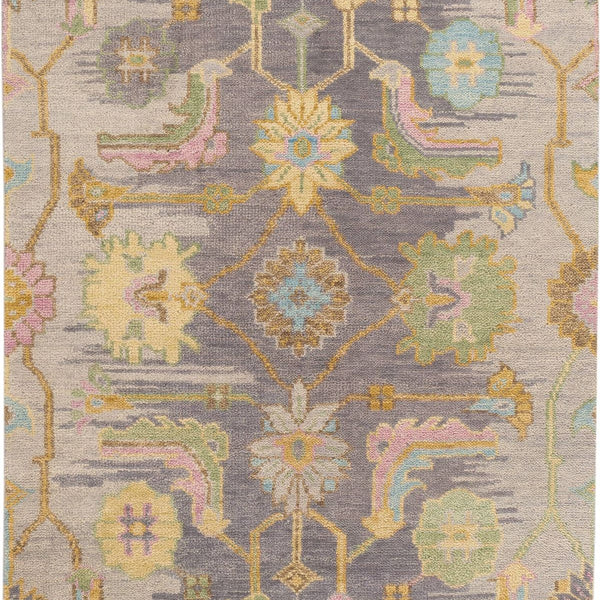 dash albert iris da2313 multi hand knotted wool rug