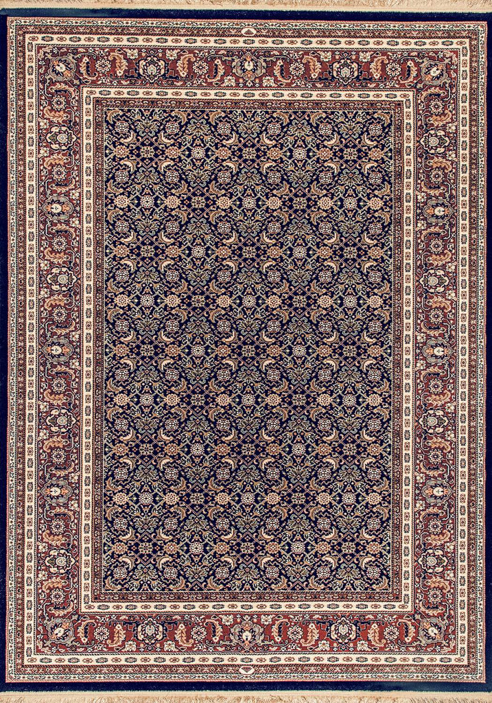 dynamic rugs brilliant 72240 520 navy rug
