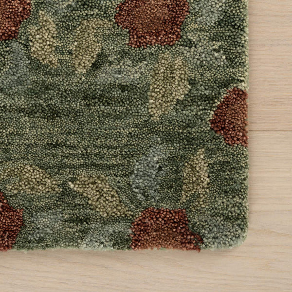 dash albert milord da2569 green hand tufted wool rug