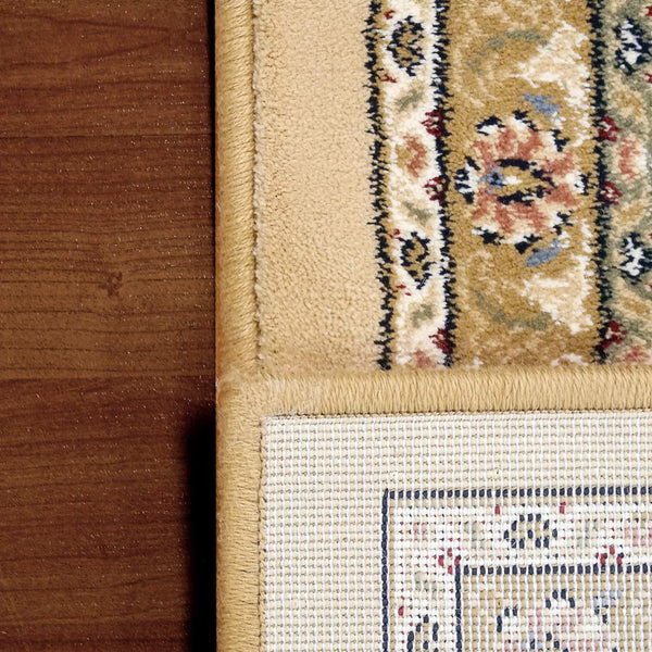 dynamic rugs ancient garden 57120 2464 light gold rug