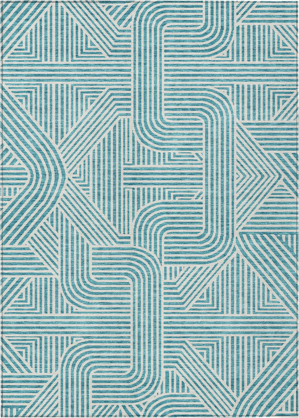 addison chantille acn917 teal rug