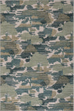 dash albert ladycross da2416 green machine washable polyester rug