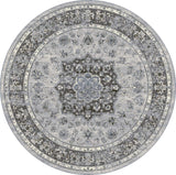 dynamic rugs ancient garden 57559 9656 silver rug