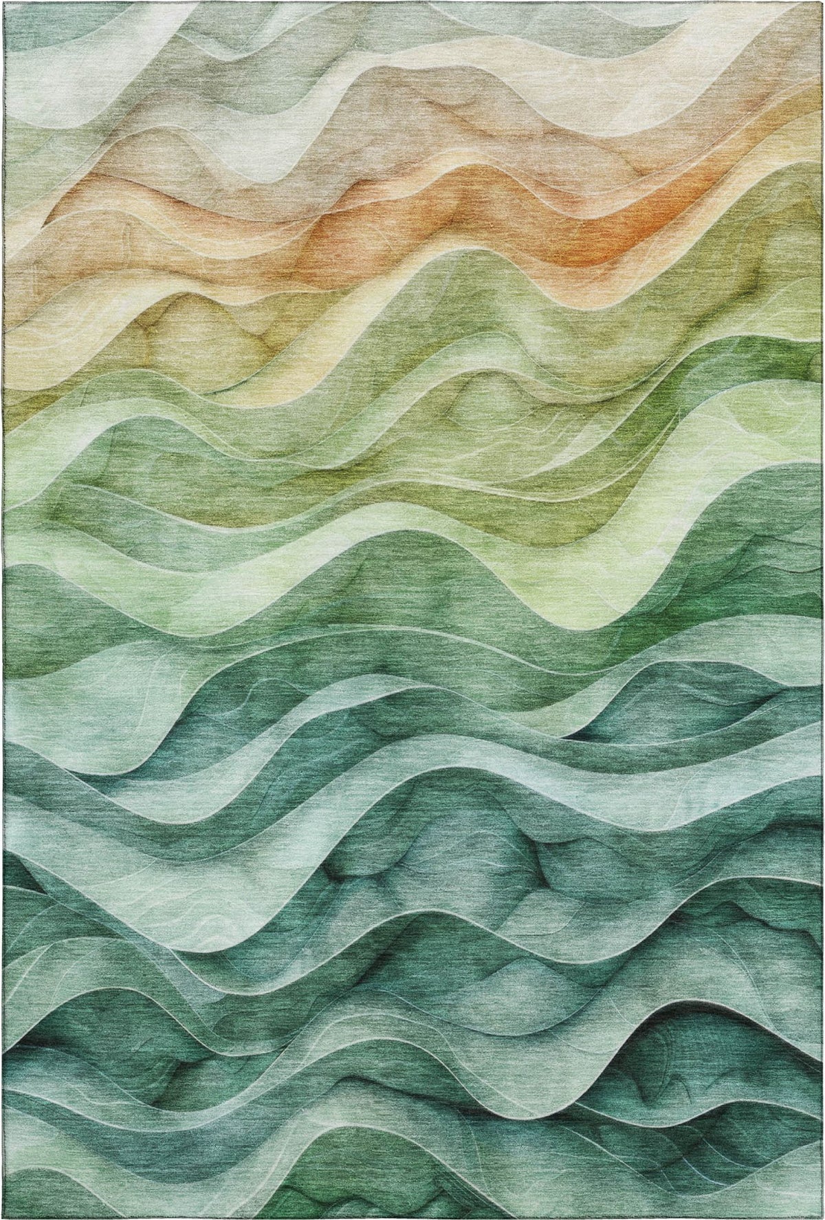 dalyn pacifica pa4 teal rug