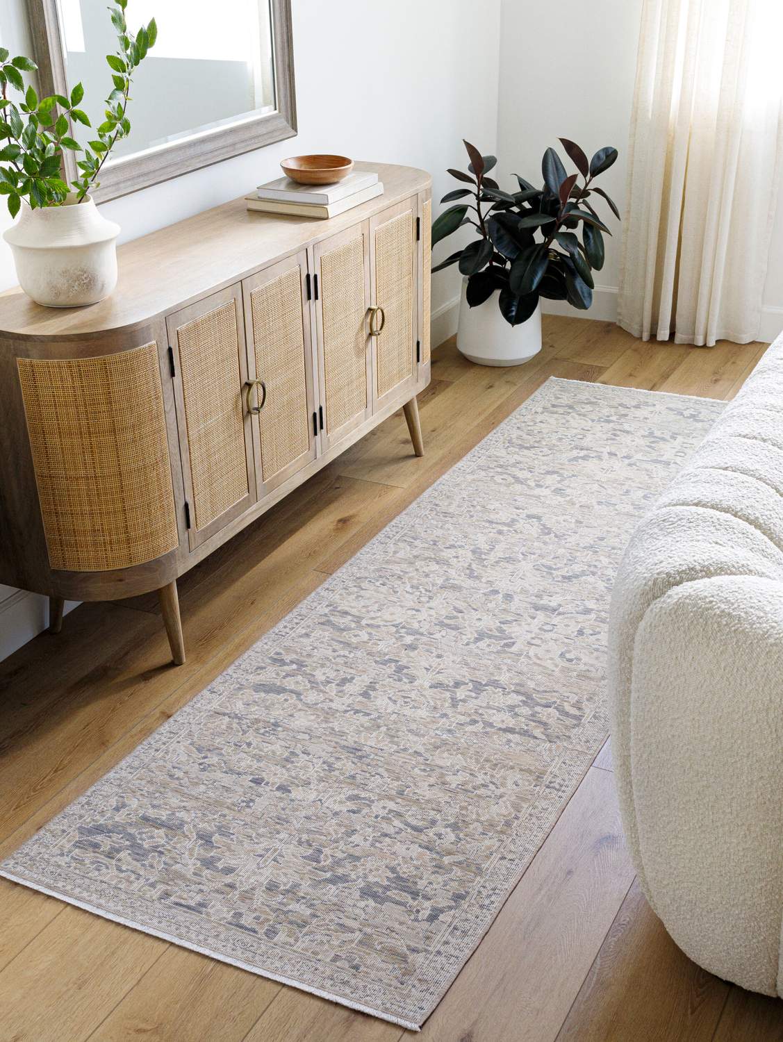 surya once upon a time oat 2305 gray rug
