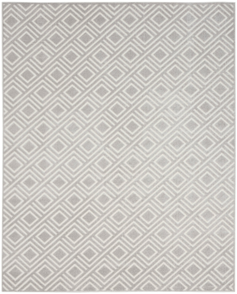 nourison care free caf03 light grey rug