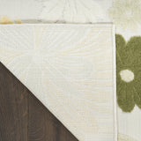 nourison aloha alh42 ivory green rug