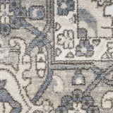nourison quarry qua05 ivory blue rug