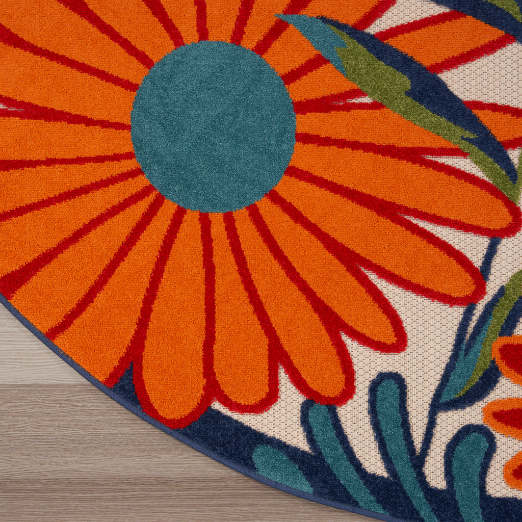 nourison aloha alh33 multicolor rug