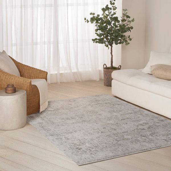 nourison pure shades sad01 grey rug