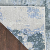 nourison silk shadows sha21 blue sky rug
