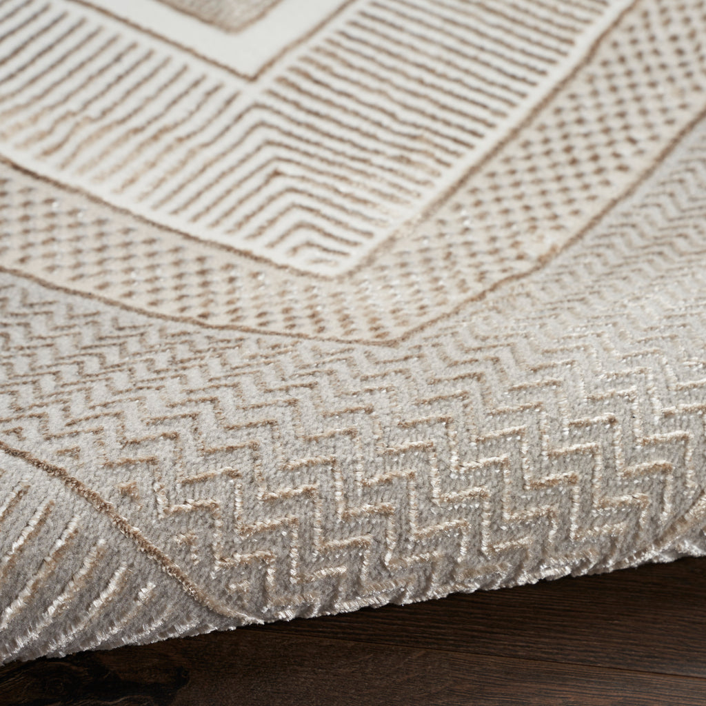 nourison glitz glz07 ivory rug