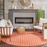 nourison twist reversible tws01 coral rug