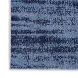 nourison nourison essentials nre03 denim rug