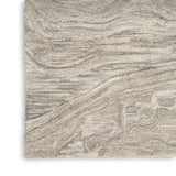 nourison graceful gru01 grey rug