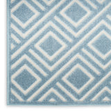 nourison care free caf03 blue rug