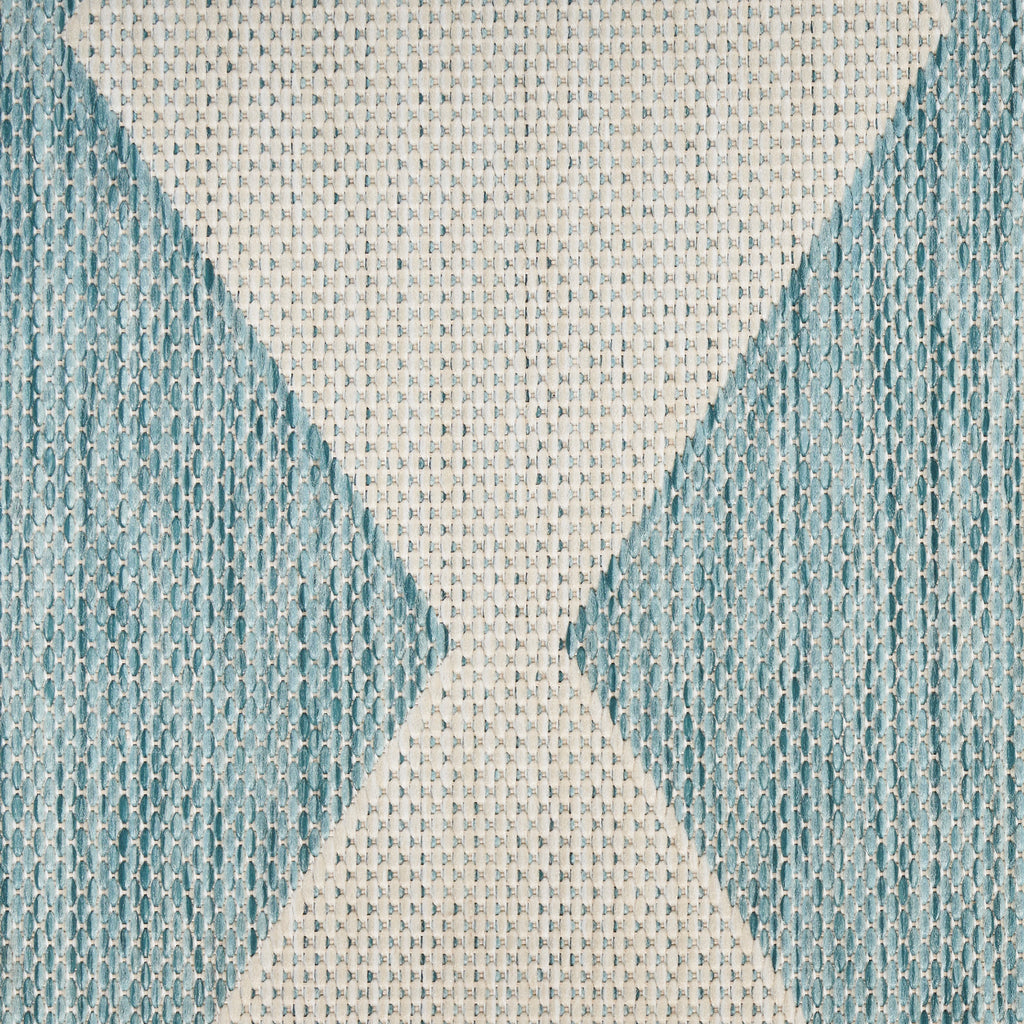 nourison positano pos04 aqua rug