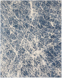 nourison exhale exl02 navy ivory rug