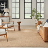 nourison natural jute njt01 bleached rug