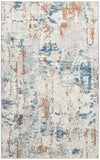 nourison quarry qua01 beige blue rust rug