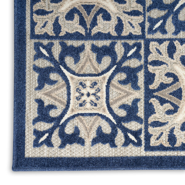 nourison aloha alh34 blue rug