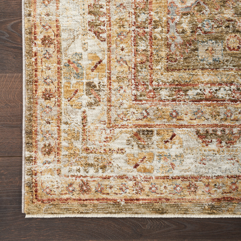 nourison sahar shr01 green rug
