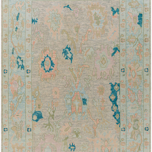 surya ushak usk 2301 light pink rug