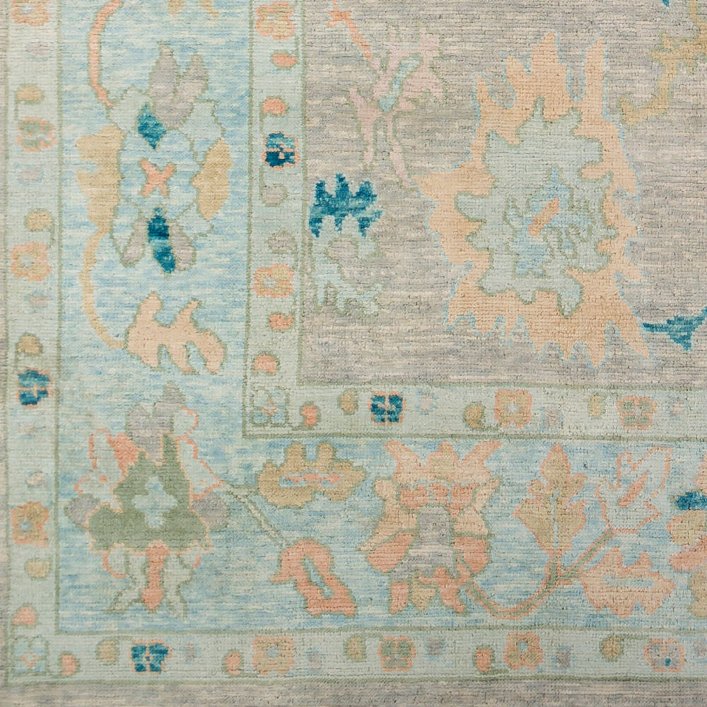 surya ushak usk 2301 light pink rug