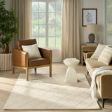nourison wool haven woh01 ivory rug