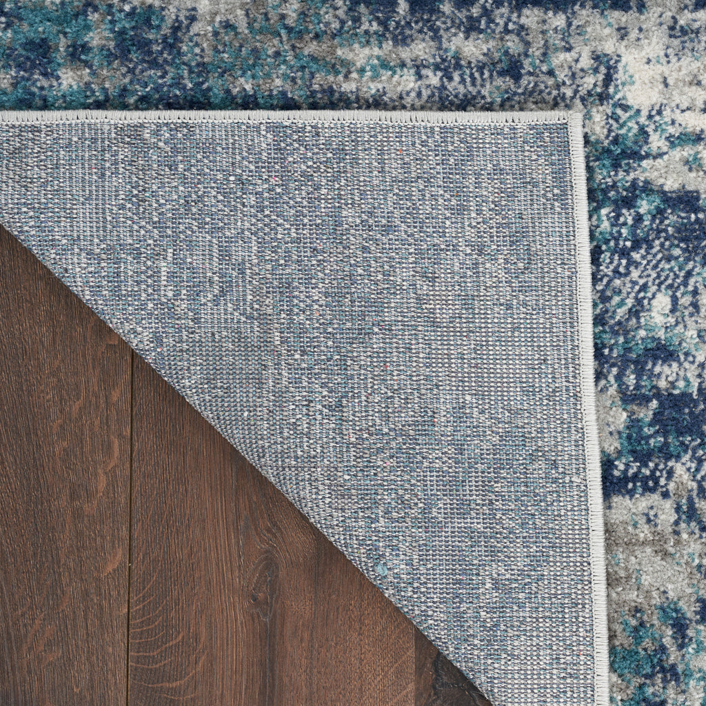 nourison passion psn36 ivory teal rug