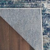 nourison passion psn36 ivory teal rug