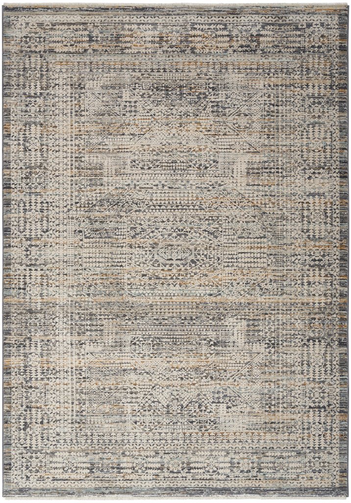 nourison lynx lnx05 ivory slate rug