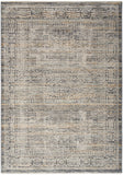 nourison lynx lnx05 ivory slate rug