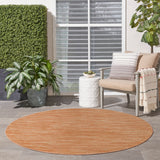 nourison nourison essentials nre01 rust rug
