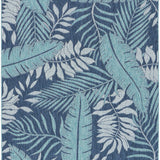 nourison garden oasis goa02 navy rug