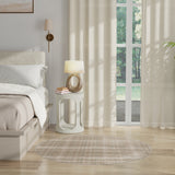 nourison grafix grf03 taupe rug