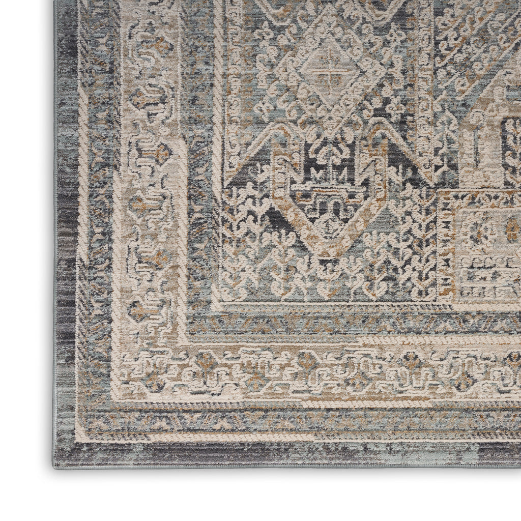nourison lynx lnx01 ivory charcoal rug