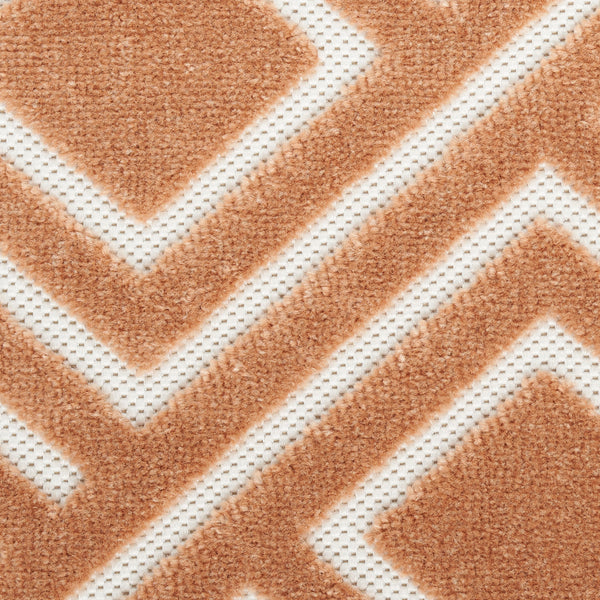 nourison care free caf03 copper rug