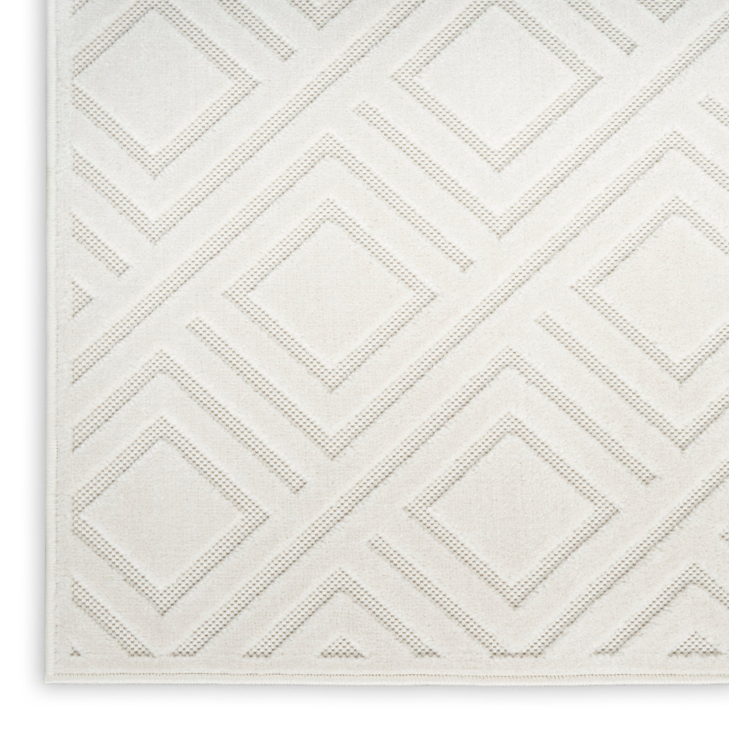nourison care free caf03 ivory rug