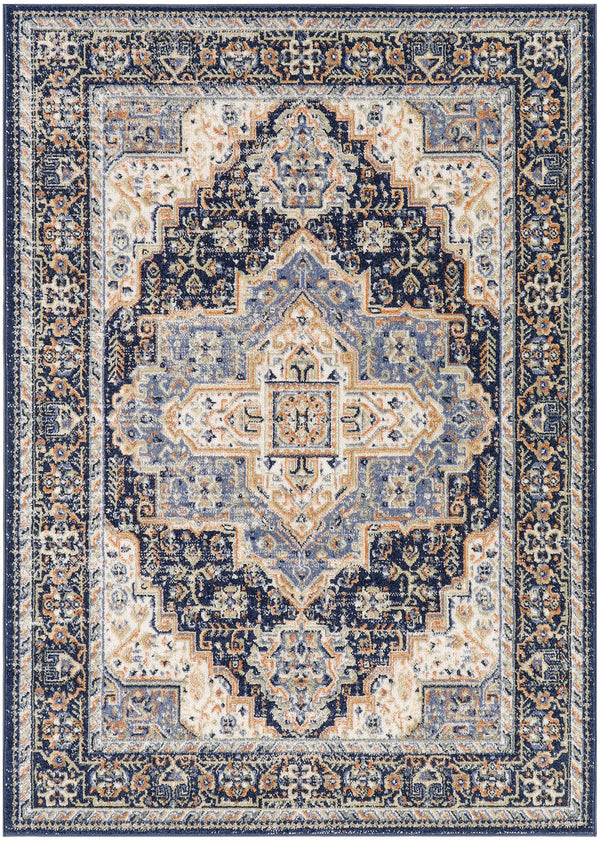 nourison nourison essentials persian nre07 navy rug