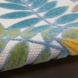 nourison aloha alh18 ivory multi rug
